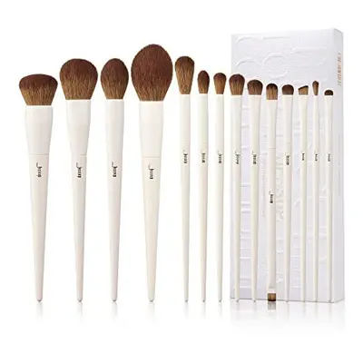 Jessup Makeup Brushes 14Pcs Makeup Brush Set Premium Synthetic Powder Foundation Contour Blush C