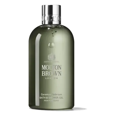 Molton Brown Geranium Nefertum Bath & Shower Gel 10oz/300ml New