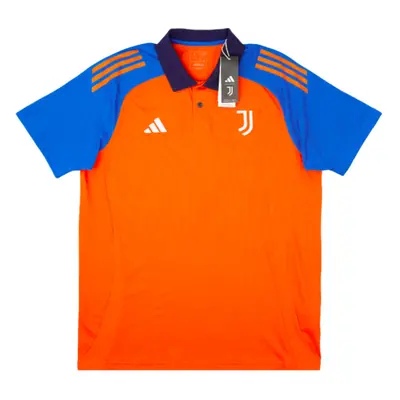 (XL) Juventus Polo Shirt (Orange)