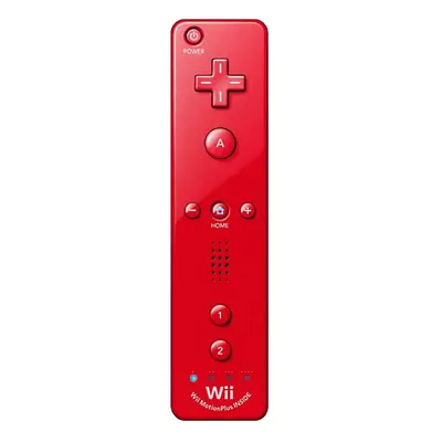 Wii Remote Plus - Red Renewed