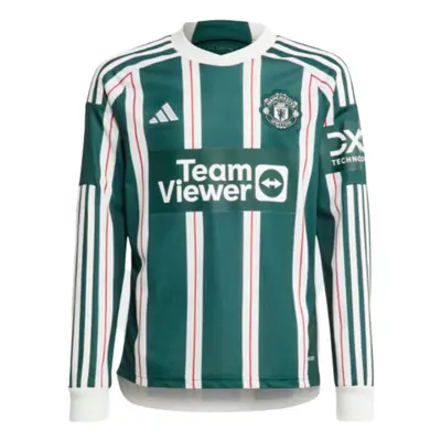 (XXL) Man Utd Away Long Sleeve Shirt (Kids)