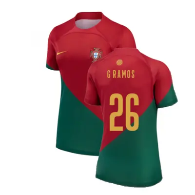 (XL) Portugal Home Shirt (Ladies) (G Ramos 26)