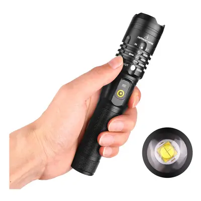 XANES A85 XHP50 Flashlight Modes Waterproof USB Chargeable Zoomable Work Lamp Camping Hunting To