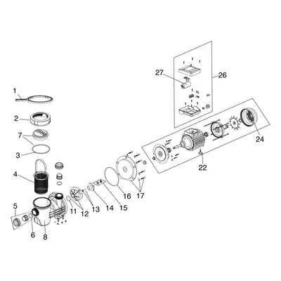 Certikin Swimflo Plus 1.5â Union Kit (SPHGSSM06)