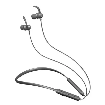 (Grey) Maxchange MX6 Bluetooth In-Ear Sports Bass Earphone Magnetic Attraction Earphone