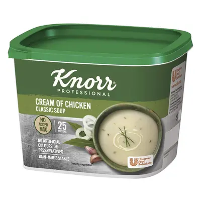 Knorr Classic Cream Of Chicken Soup, Portions (Makes 4.25 Litres)