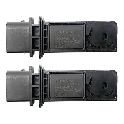 2x Car Flow Meter Sensor Maf Mass Sensor A6420940148 For