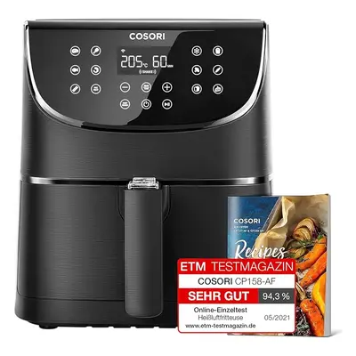 COSORI Air Fryer 5.5L Capacity,Oil Free, Energy and Time Saver with Presets with Recipes Cookboo