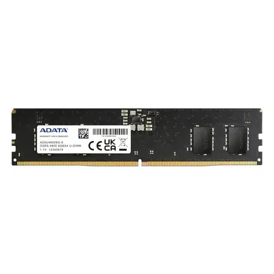 ADATA Premier, 8GB, DDR5, 4800MHz (PC5-38400), CL40, 1.1V, ECC, DIMM Memory