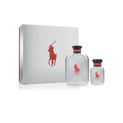 Polo Red Rush Pcs Set: 4.2 Eau De Toilette Spray + 1.36 Eau De Toilette Spray (Hard Box)