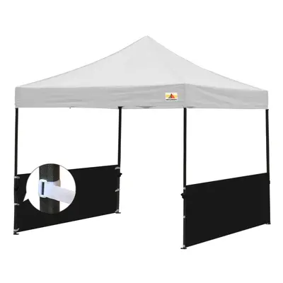 ABCCANOPY Half Walls for Pop Up Canopy Tent Packs Black