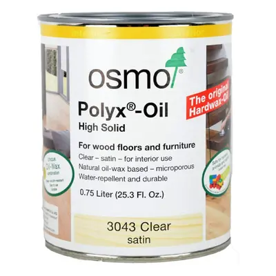 Osmo Polyx-Oil - Clear Satin - .75 Liter