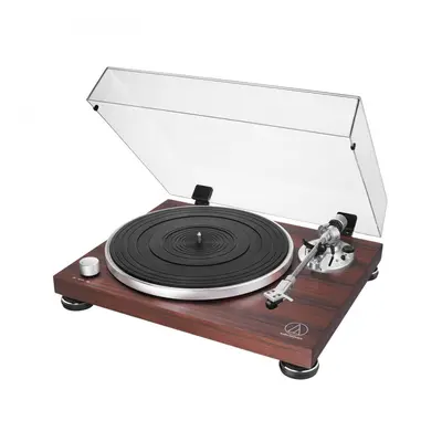 Audio Technica ATLPW50BTRW Turntable Bluetooth Manual Belt Drive Wood Base Rosewood