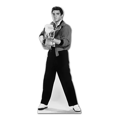 Star Cutouts Cut Out of Elvis Shooting with Guitar