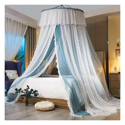 (green) Canopy Mosquito Net For Double Bed Mosquito Repellent Tent Insect Reject Canopy Bed Curt