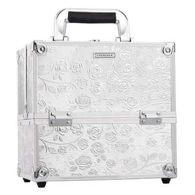 Professional Beauty Vanity Case Cosmetic Makeup Box Nail Polish Storage Beauty Train Case Lockab