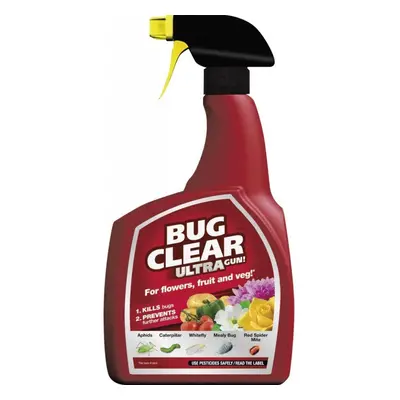 Bug Clear Ultra litre Spray For Flowers, Fruit&Veg, Kills & Prevents