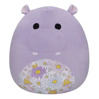 Squishmallows Hanna the Purple Hippo w/Floral Belly 20" Plush Soft Toy