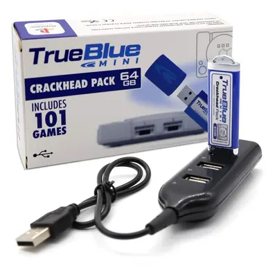 (Crackhead Pack) True Blue Mini - Crackhead Pack ( GB ) of the best PS1 games included