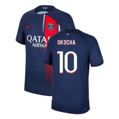 (XL) PSG Home Shirt (Okocha 10)