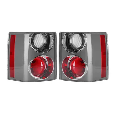 (White+Red) Car Rear Tail Light Assembly Brake Lamp Pair for Range Rover Vogue