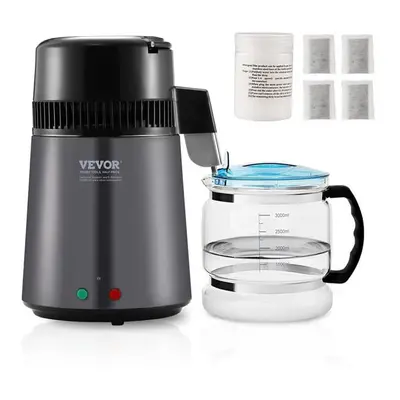 Vevor BXGZLSJXB4LDXH9BQV1 Liter 750W Water Distiller Water Purifier Filter Countertop Stainless 