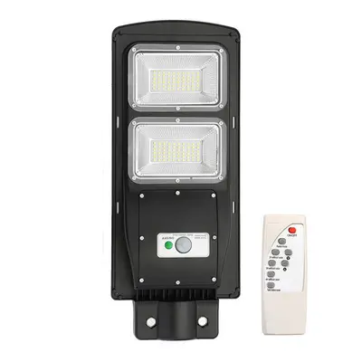 60W 120LED Solar Power LED Street Light PIR Motion Sensor Wall Lamp Remote