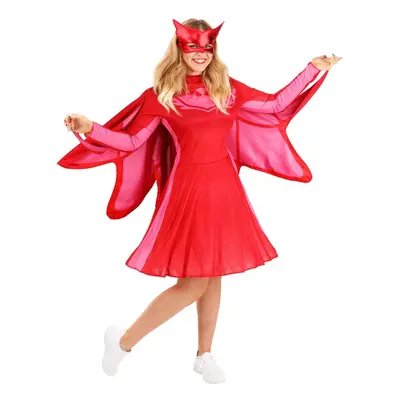 Disguise womens Owlette Classic Adult Sized Costumes Red 12-14 US