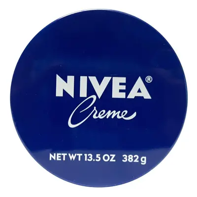 Nivea creme Tin - 400ml Pack of 1, Whole Body Moisturizer for Acne-Prone Skin, Alcohol-Free & An