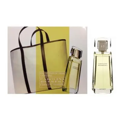 Carolina Herrera Pcs Set For Women: 3.3 Eau De Parfum Spray + Handbag