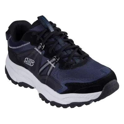 (Blue, (Adults')) Skechers Vigor AT Richwood Leather Men's Navy/Grey Hiking Boots