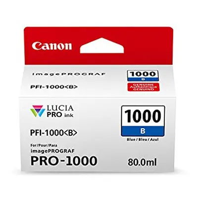 CanonInk Lucia PRO PFI-1000 Blue Individual Ink Tank