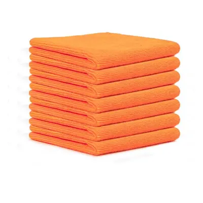 (orange, PCS) 1/5/10/20/50pcs Microfiber Cleaning Cloth Dishwashing Cloth Multifunctional Cleani