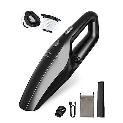 Handheld Vacuum Cleaner Cordless, Portable Car Vacuum Cleaner with HEPA Filter, Mini Hand Held V