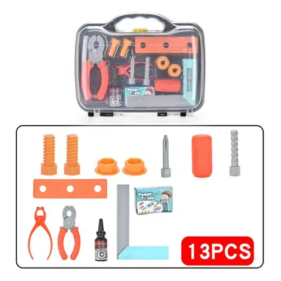 (13Pcs) 13/72Pcs 3D Puzzle DIY Asassembly Screwing Blocks Repair Tool Kit Educational Toy for Ki