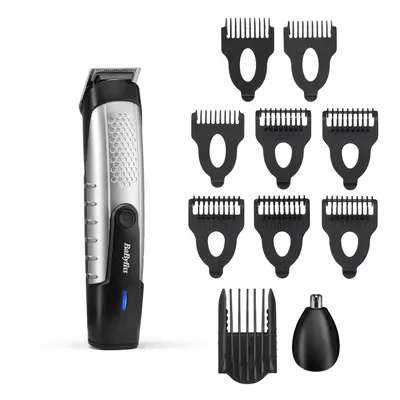 Lithium Power Beard Trimmer, Cordless, Including Nose Hair Trimmer, Waterproof, Gifts for Men, B