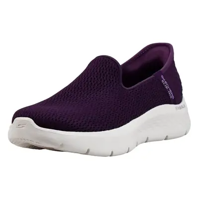 Skechers Women's Go Walk Flex Slip-Ins Relish Sneaker Plum M US