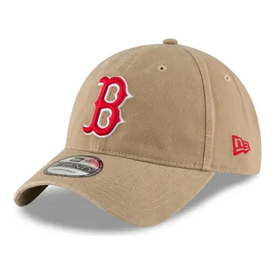 New Era MLB Khaki Core Classic 9TWENTY Adjustable Hat Cap One Size Fits All Boston Red Sox Khaki