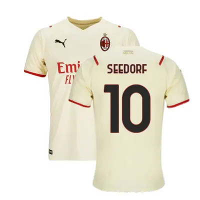 (3XL) AC Milan Away Shirt (SEEDORF 10)