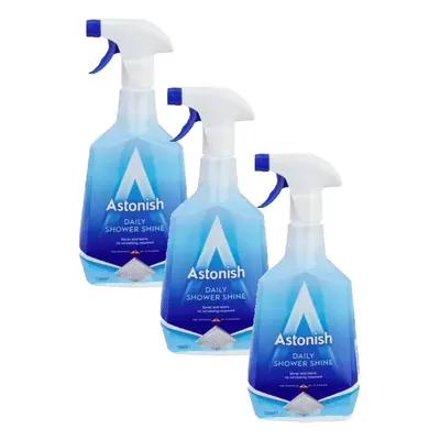 Astonish Daily Shower Shine, Triple Pack (3 x 750ml)