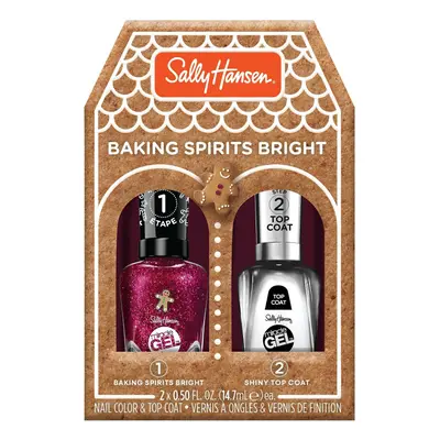 Sally Hansen Miracle Gel Holiday Collection - Baking Spirits Bright Duo Pack