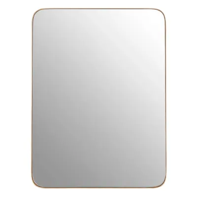 Premier Housewares Gold Effect Frame Wall Mirror