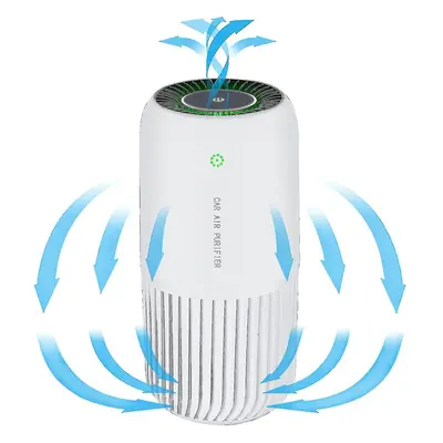 Air Purifier With True Hepa Filter With Uv-c Light, Mini Air Purifier Removes 99.97% Smoke Aller