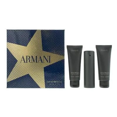 Armani Emporio Pcs Set For Men: 1.7 Eau De Toilette Spray + 2.5 Shower Gel + 2.5 Shower Gel (Har