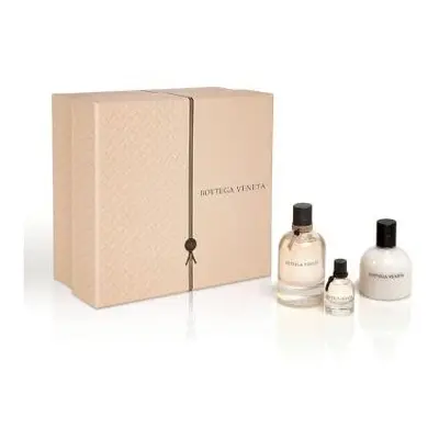 Bottega Veneta Pcs Set: 2.5 Edp Sp + 3.4 Body Lotion + 7.5 Ml Edp