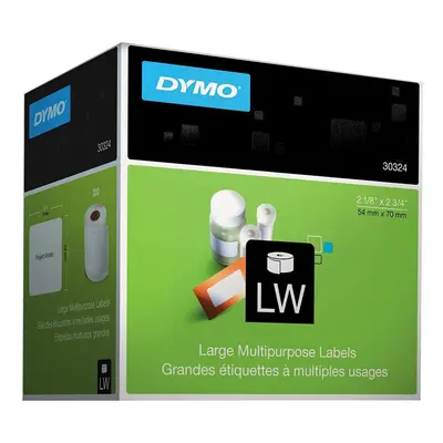 DYMO Labels for LabelWriter Label Printers LABEL DISKETTE 320/RL WE 4118A001AB (Pack of5)