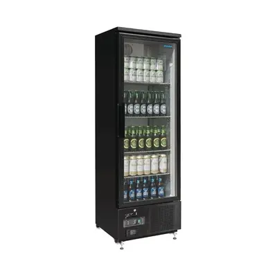 Polar G-Series Upright Back Bar Cooler with Hinged Door 307Ltr