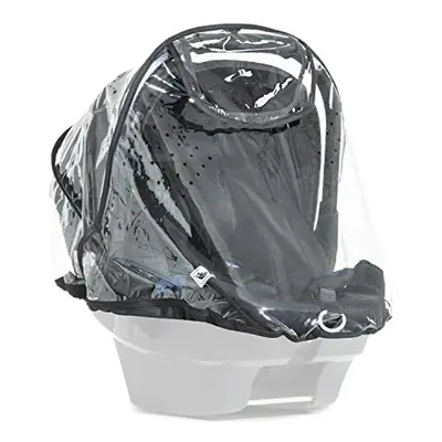 Universal Car Seat Rain Cover, Transparent - Fits All Car Seats & Travel Systems, Waterproof & D