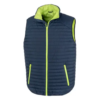 (3XL, Navy) Result Unisex Adult Thermoquilt Gilet