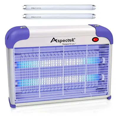 Upgraded 20W Electronic Bug Zapper, Insect Killer - Mosquito, Fly, Moth, Wasp Killer for Indoor 